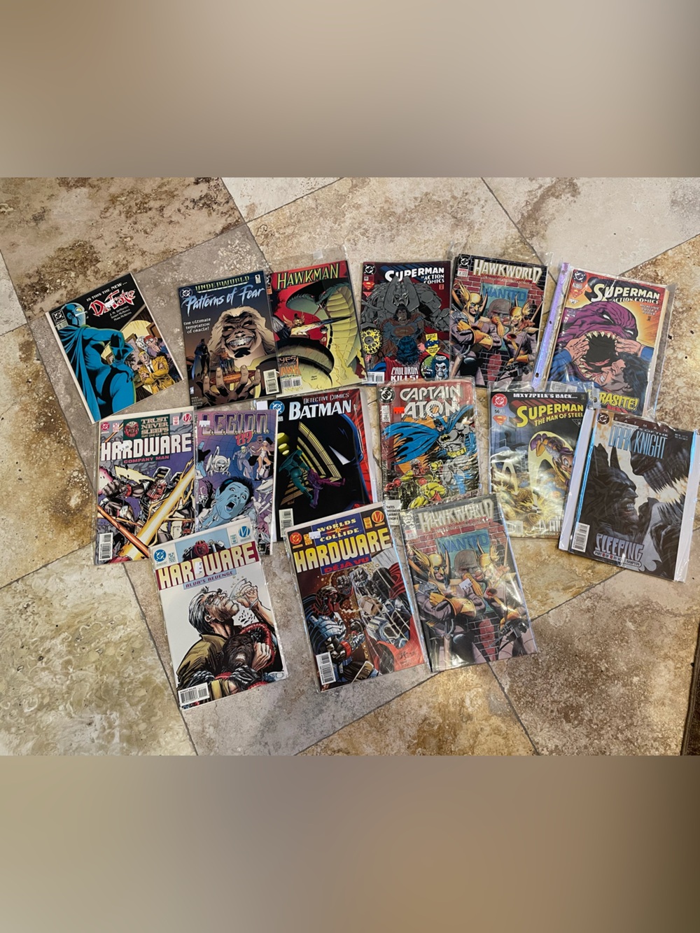 Mixed Vintage Comic Book Lot - Batman, Superman, Hardware (Multicolor)